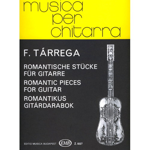 Tárrega, F.: Romantikus gitárdarabok