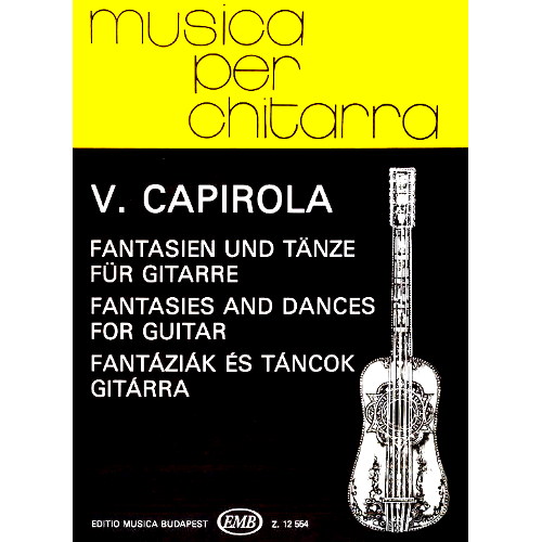 Capirola, Vincenzo: Fantáziák és táncok
