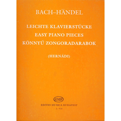 Bach-Händel: Könnyű zongoradarabok