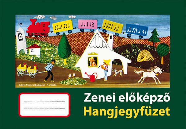 Zenei előképző - Hangjegyfüzet